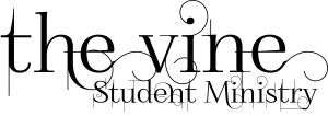 The Vine Student Ministry Logo (Black)